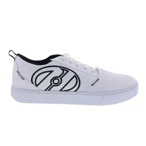Heelys Pro 20 LG HE00464100 Mens White Canvas Lifestyle Sneakers Shoes