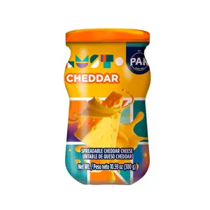 P.A.N Cheddar Spread - Queso Cheddar Fundido para untar - 300g