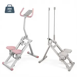 KYOUBY Stair Stepper for Home-Upgrade Vertical Climber Workout Machine for Exercise Climber Fitness Equipment with Stable Frame Adjustable Bicycle Handle Stair Climber