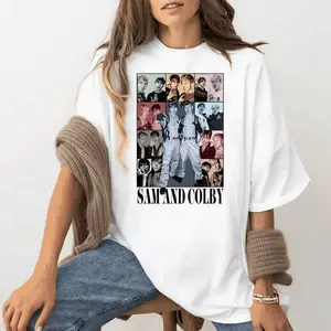 Samm And Colbyyy Tshirt Sweatshirt Hoodie Hoodied Cotton Hoodie All Fit Hoodied Cotton Tops For All Purpose