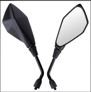 Pack of 2 Motorcycle , Espejos para motocicletas Motorcycle Rear View Mirror 360° Rotatable Motorcycle Mirror M10 Compatible  Scooter, Scooter, Moped, Dirt Bike, Quad