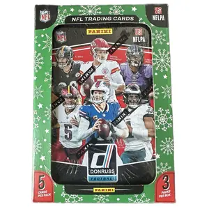 2025 NFL Donruss Holiday tin.