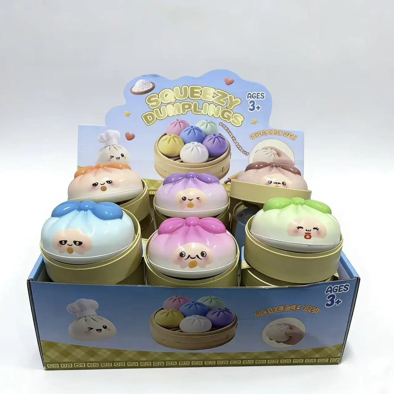 Mixed color cartoon hair ties, one piece at random