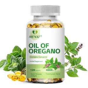 Premium Oregano Oil Capsules 4000mg - High Potency Carvacrol for Immune & Digestive Support, 120 Softgels - Non-GMO, Gluten Free