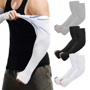 Men's Compression Sports Sleeve, Sun Protection Arm Sleeves, Upper Arm Sleeve, Winter Gloves, Halloween School Accessories, 3 Pairs Compression Arm Socks, UV Arm Sleeves, Outdoor Arm Sleeve, Protective Sleeves