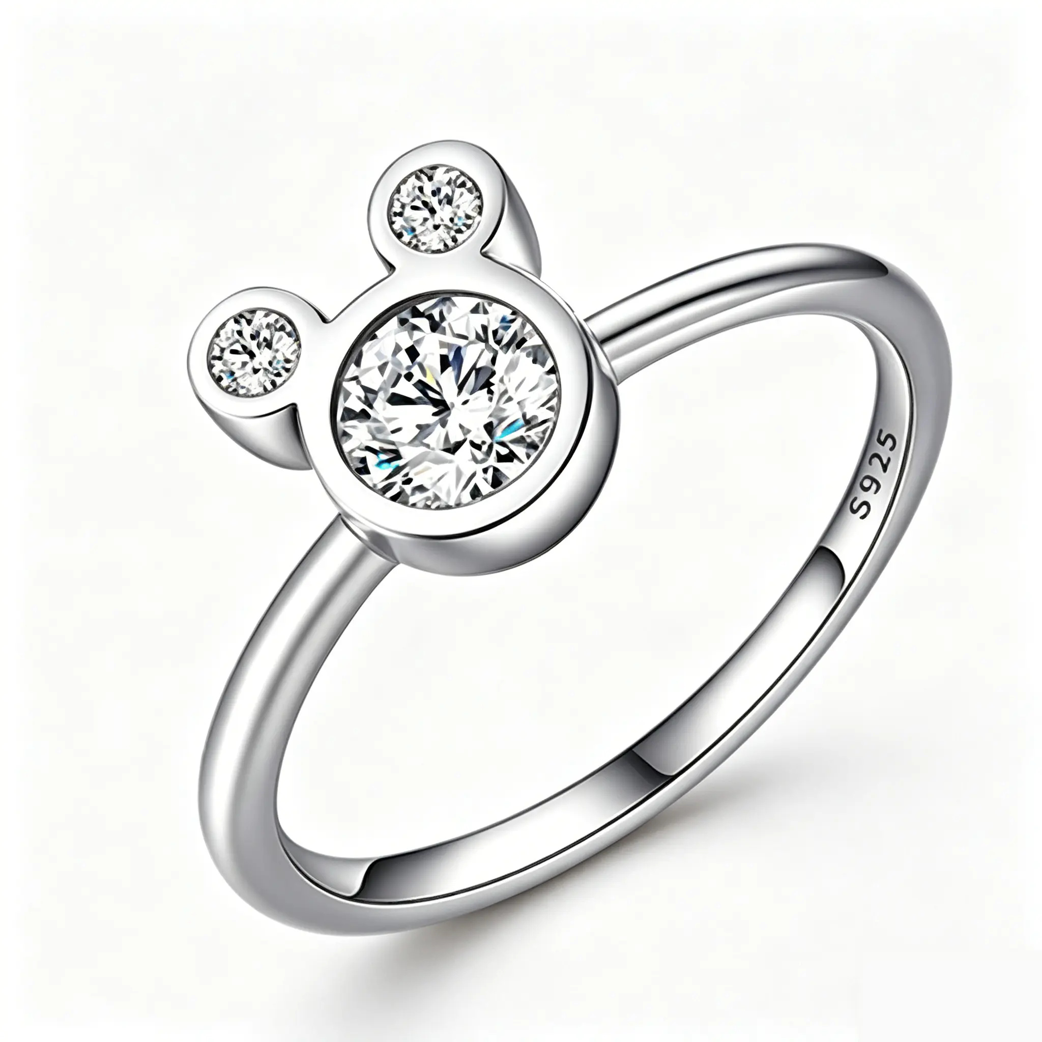 Disney Mickey Mouse Rings in Three Sizes - Classic Design for Comfort & Style - Perfect for Any Occasion - Disney Magic Accessory
