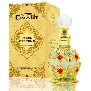 Yellow Crown perfume oil - alcohol-free - 15ml - Arabian style - floral fragrance
