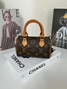 Pre-owned Louis Vuitton As Shown Shoulder Bags Mini Speedy Monogram PVC Handbag 19092025Y217