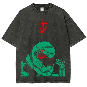 DOOM Unisex Fit Washed T-Shirt  12