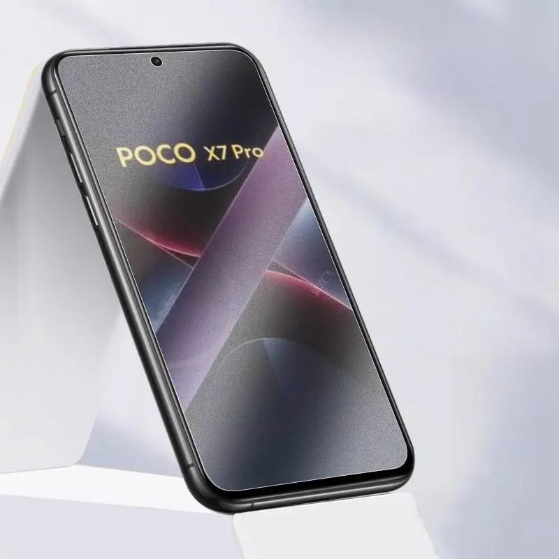 For Poco X7 F7 M7 Pro Ultra C75 Matte Frosted Tempered Glass Screen Protector Poc X7Pro F7Pro M7Pro F7Ultra Anti Finger Film