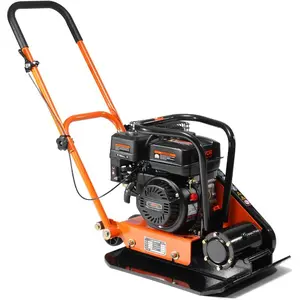 VEVOR Plate Compactor, 2.8 HP 78.5CC Gas Engine 5, 250 VPM, 1, 920 lbs Force Vibratory Compaction Tamper with 18.7x 11.8 inch Plate for Walkways, Patios, Asphalts, Paver Landscaping, EPA CompliantVEVOR Super Brand Day