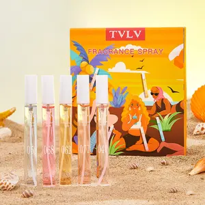 5Pcs Mini Fragrance Spray Set - Summer Scent, Portable & Long-Lasting