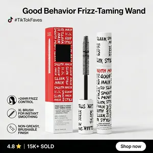 Frizz & Flyaway Hair Taming Wand-Lightweight Gel Control Stick for Smooth, Sleek Hair, Anti-Frizz Styling,Solution for All Hair Types