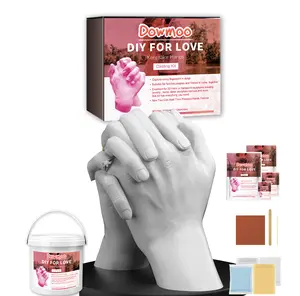 Dowmoo - Handmade casting kit - Couple's gift - Creative handmade for two - Creative stress relief - DIY permanent commemorative ornament.