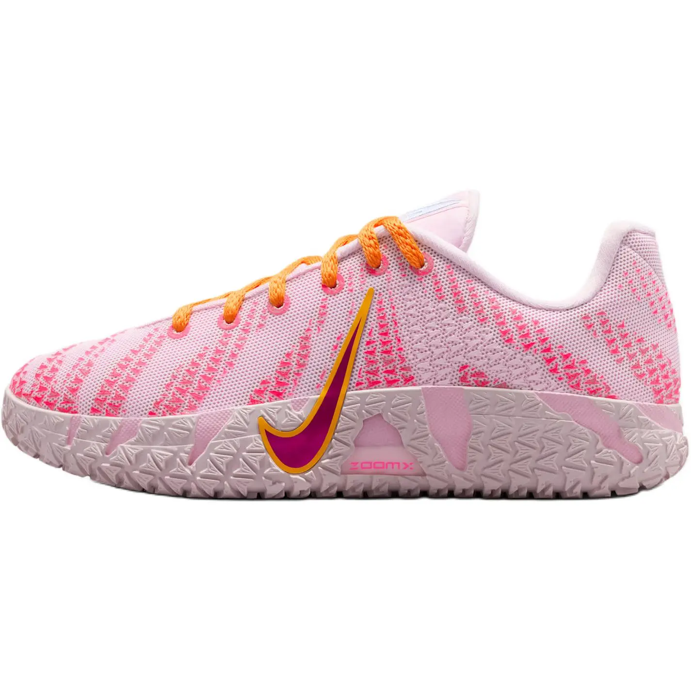 Nike Ja 3 GS 'Pink Foam' Youth/Women's Breathable Mesh Shoes, Responsive Cushioning, Durable Rubber Outsole, Ideal for Gym Workouts, Athletic Sports Footwear, Training Shoes, True Size Fit, Us Sizes 6-13, Sports Shoe, Lightweight Sports Shoes