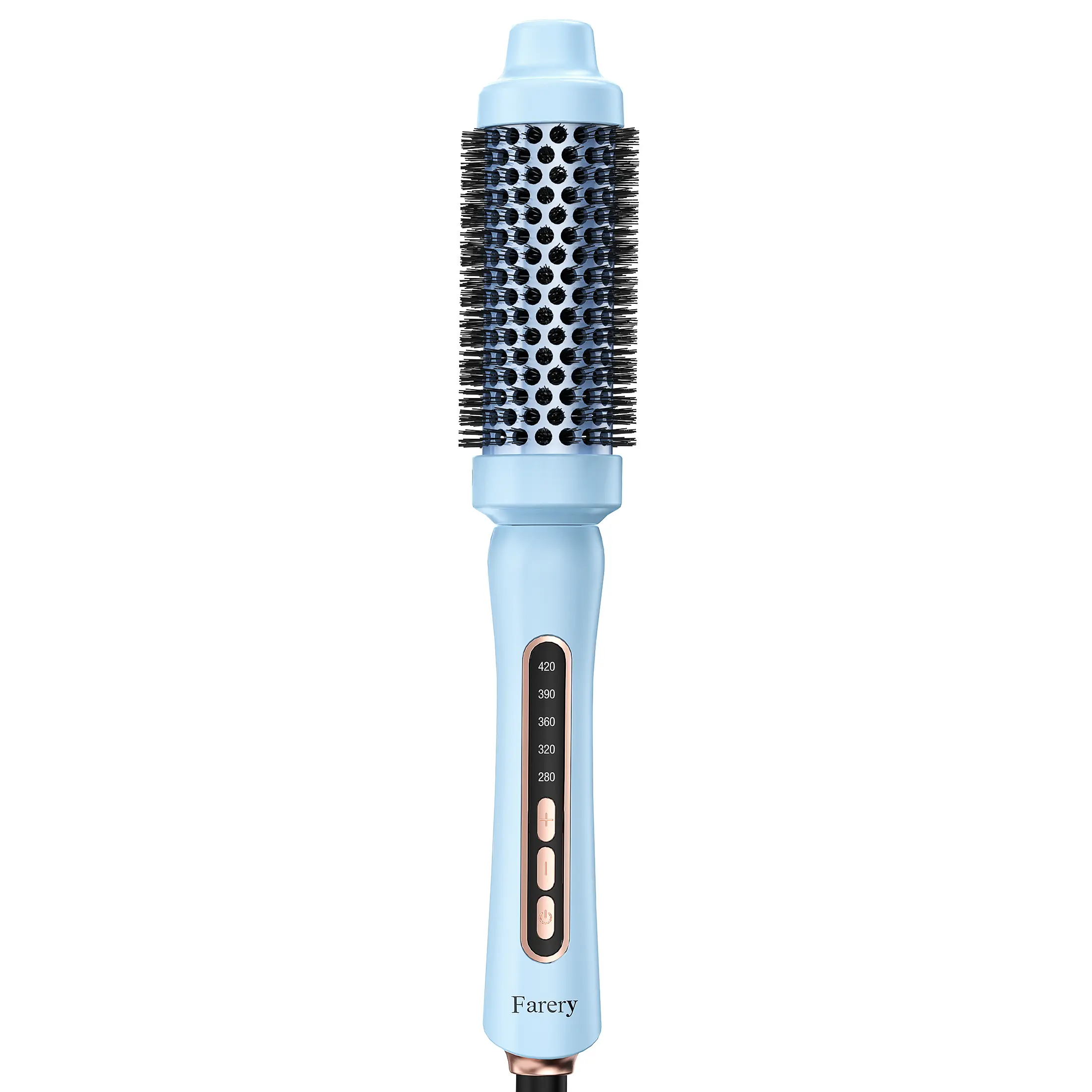Farery 1.5 Inch Thermal Brush, Adjustable Temp, Dual Voltage, Creates 90's Voluminous Style