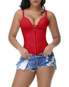 SHAPSHE Waist Shapewear for Women Corset Shapewear Workout Cincher Vest Going Out tops with Bra