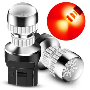 AUXITO Upgraded 7440 7443 LED Bulbs for Reverse Lights T20 7441 7444 LED Replacement Light Kit for Backup Tail Brake Signal Parking DRL Lights, 6000K Xenon White