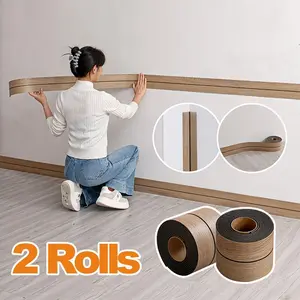 Volume 2 - Dimensions: 118 inches X 3.94 inches - Self-adhesive corner strip. Strong self-adhesive design suitable for walls, door frames, ceilings, floors, bathrooms, and shower rooms