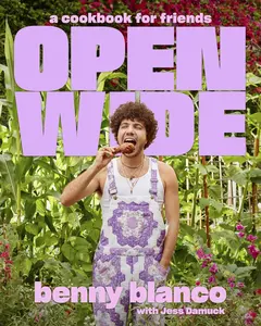 Open Wide: A Cookbook for Friends by benny blanco||Jess Damuck [Hardback Book]