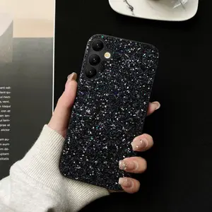 Luxury shiny diamond rhinestone Glitter Phone Case for For Samsung Galaxy S26 S25 S24 S23 S22 Plus FE Ultra Soft Shell Back Cover Smartphone Protective