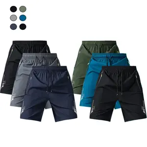 Men’s lightweight casual  featuring an elastic waistband with a drawstring and side pockets, comfortable and not constricting. Suitable for fitness, running, basketball, the beach, and various outdoor activities. — Athletic Activewear, Sportswear, Outdoor