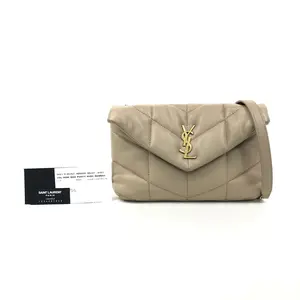 Pre-owned Yves Saint Laurent Lambskin Shoulder Bags YSL 8.27'' R2719 Shoulder Bag C1365350723 0424 T3 Rina