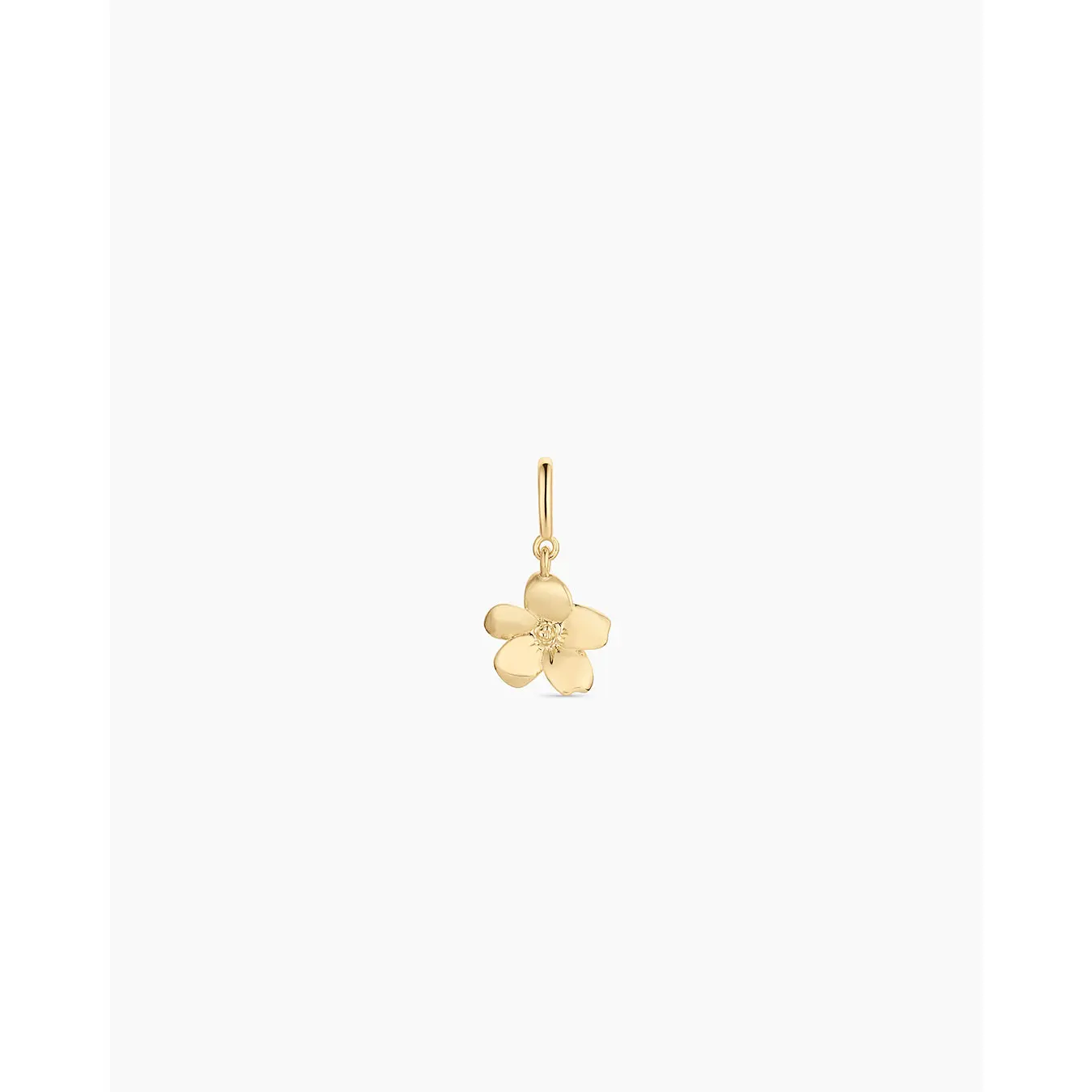 gorjana – Forget Me Not Parker Charm – 18K Gold-Plated Charm – Sentimental & Feminine – Delicate Gift Idea
