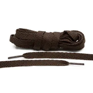Dark Brown Flat Shoe Laces