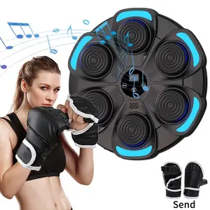 Music Boxing Target with Punching Gloves, Fitness Equipment, Home Exercise Boxing Tool, Daily Workout Abdominal Muscle Trainer