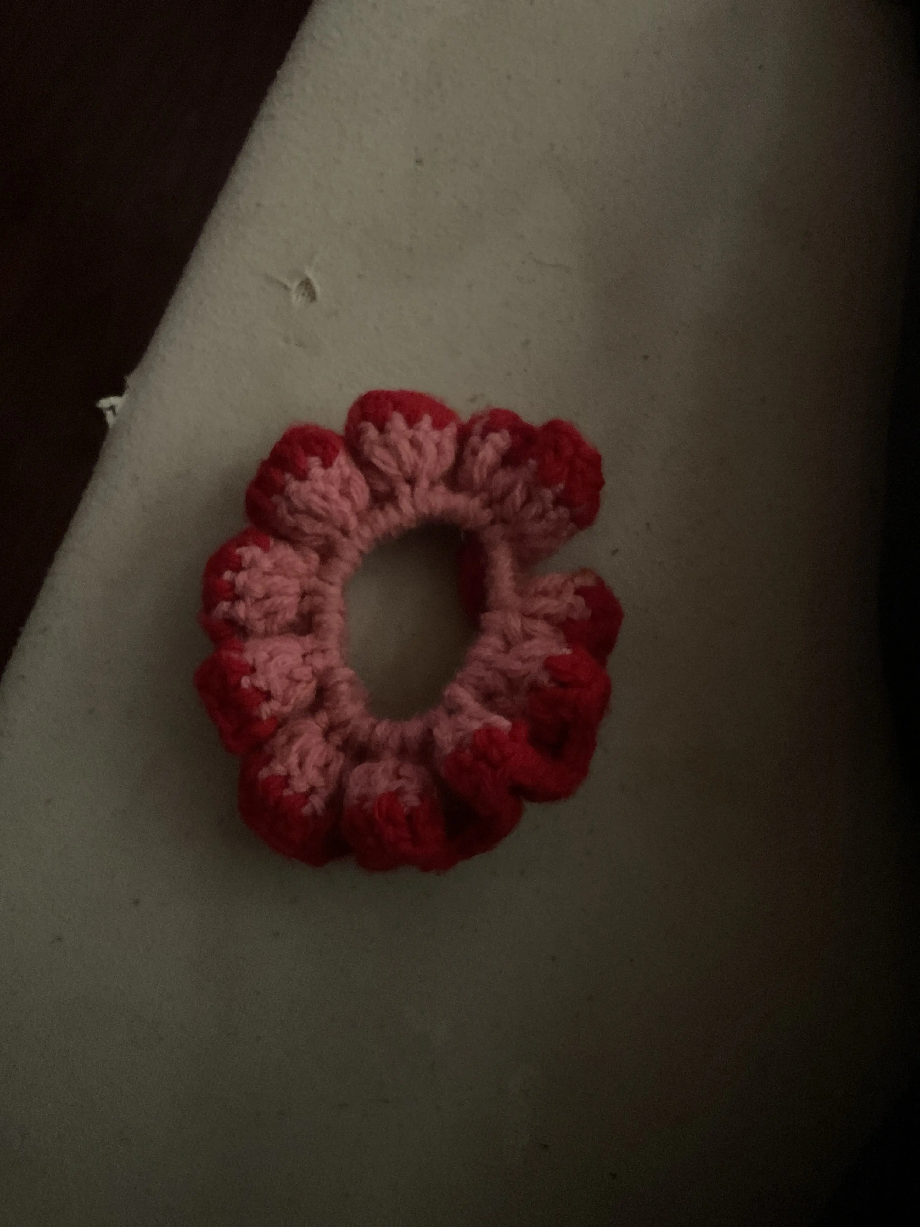Crochet scrunchie
