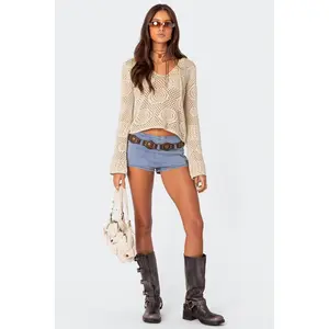 Kenzy Micro Denim Shorts Kenzy Micro Denim Shorts