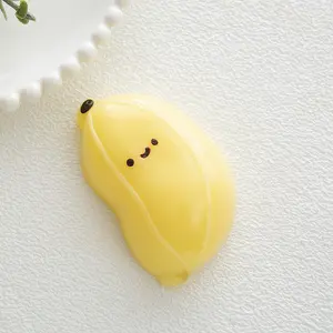 Little Fat Banana Squishy Toy, Slow Rebound, Squishy Mud Feel, Stress Relief Gadget, High-Value Girl's Toy, Big Banana Squishy Stress Reliever, Party and Gathering Gift favor