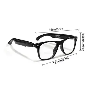 Ai Wireless Translation Glasses, Supports 140+ Languages, Bluetooth-compatible Connectivity, Travel Business Sports Use, Portable Design Wearable Glasses