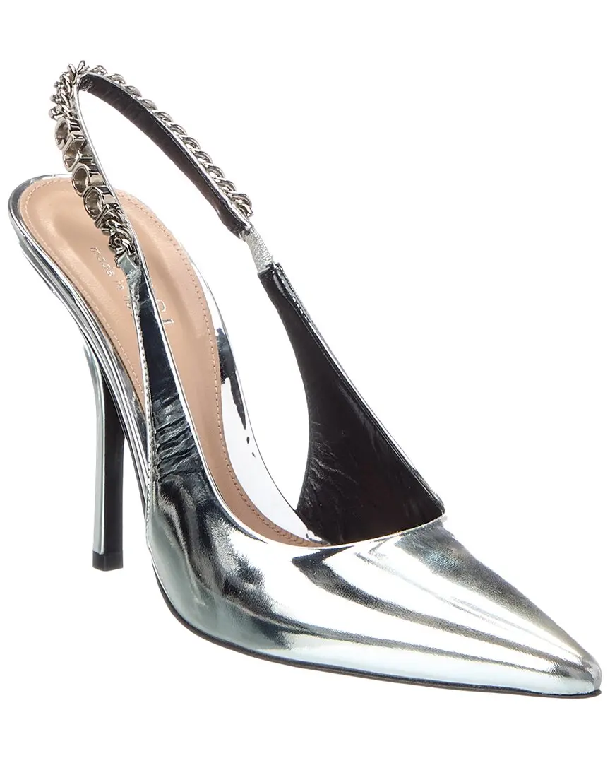 Gucci Signoria Leather Slingback Pump Gucci Signoria Leather Slingback Pump