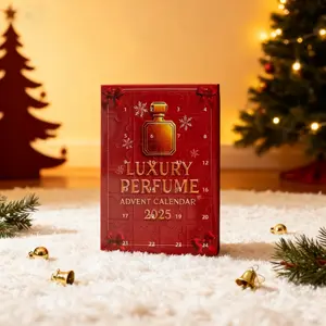 New Christmas Countdown Calendar, Acrylic Hanging Decoration, Scented Wax Box, Perfect Holiday Gift, Festive Home Decor