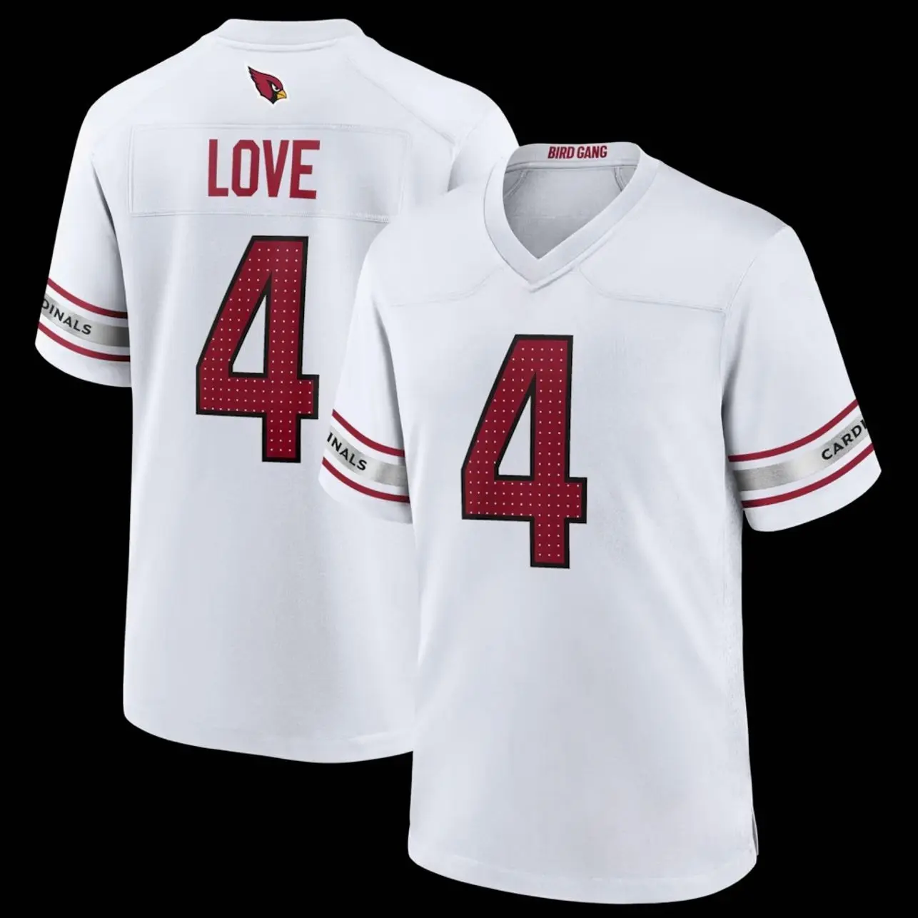 Unisex Football Love Arizona Alternate Game Player Jersey - White