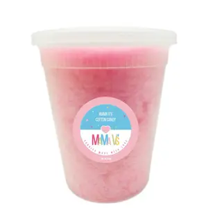 Mama V’s Gourmet Cotton Candy  Made with Our Own Gourmet Sugars Made Fresh Daily Fluffy Sweet Treat