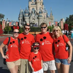 Family Trip Matching Tees for Family, Youth & Adult Magic Kingdom Vacation Shirt, Vintage 2025 Trip Shirt, Gift for Family, Graphic Tee