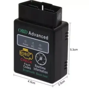 OBD2 WiFi Vehicle Check Engine Light Reader for iOS & Android - Bluetooth Compatible with  Same Day Shipping