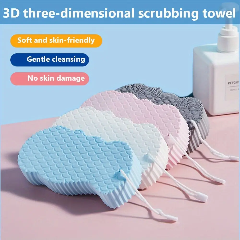 Ultra-Soft Exfoliating Net Sponge – Home Bathroom Cleaning Accessory, Body Wash Sponge for Smooth Skin & Shower Use, Gentle Deep Cleansing, Rich Foaming, Quick-Dry Breathable Design, Lightweight Durable, Perfect Daily Bath & Skin Care Essential