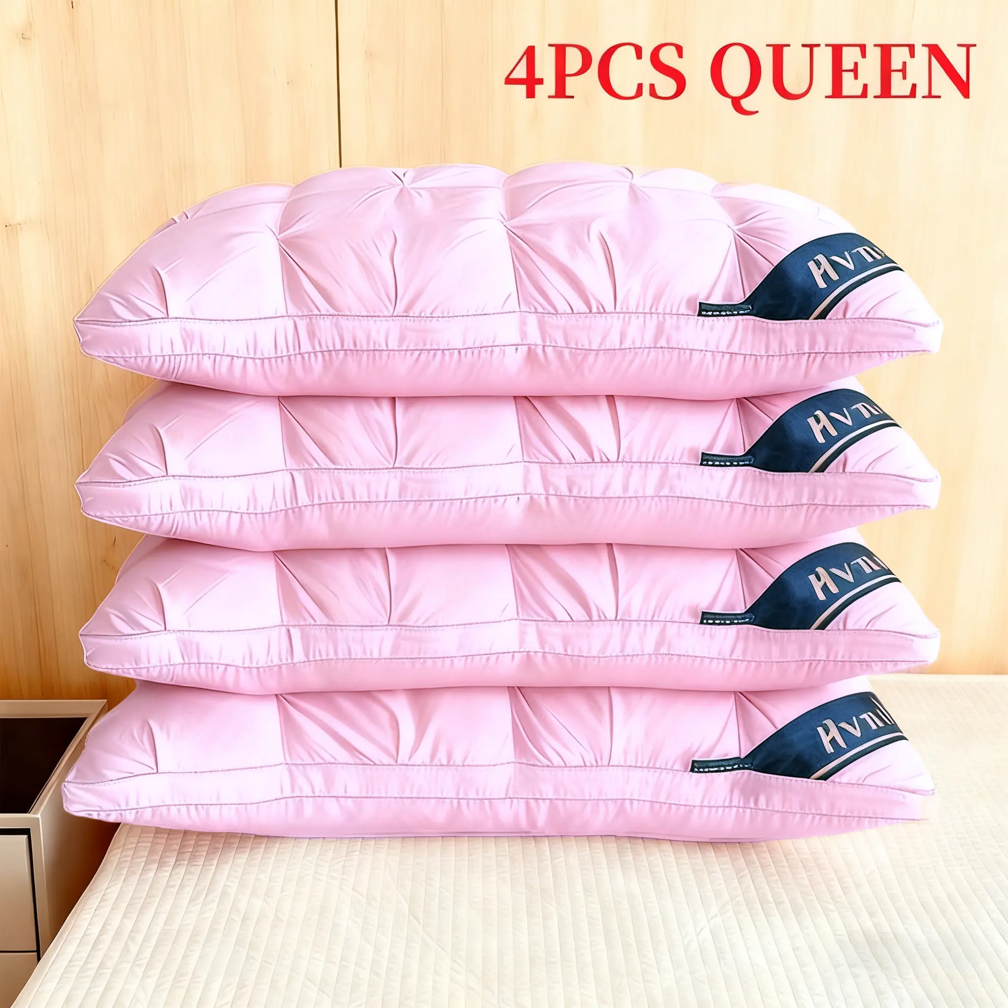 Queen-4pcs（Pink）