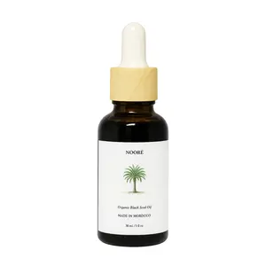 Moroccan Organic Black Seed Oil - 30 ml Pure & Natural - Made in Morocco - Organic Ingredients