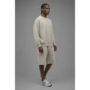 410 Oversized Crewneck - Cream