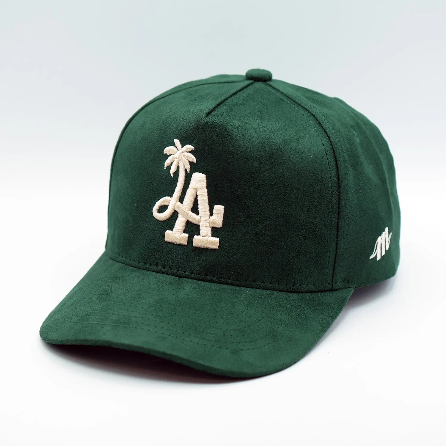 LA Palm Tree - Premium A-Frame Snapback Custom Initials Hat Embroidered In The Usa
