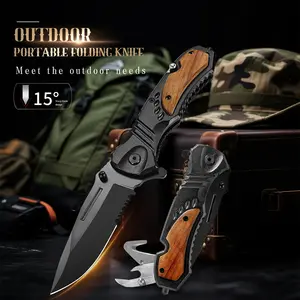 1PC high-carbon steel knife, a 4-in-1 multi-functional tool, a kitchen small knife. It has an ergonomic handle and is suitable for both kitchen use and barbecuing.Gifts under 20 yuan Gifts for men made with passion