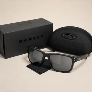 Hoolbrook Silver Mirror Polarized Sunglasses UV400 Black Frame Men’s Outdoor Driving Travel Eyewear
