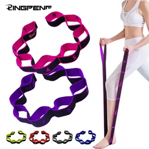 Fitness Resistance Stretch Band Yoga Elastic Band for Yoga Ballet Dance Pilates Gymnastics Training Aid Extension Band Workout Straps