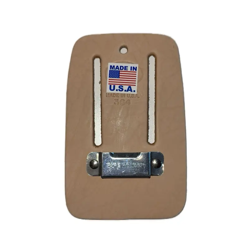 Handcrafted Tape Measure Clip Made in USA - Simple Measuring Tool with American Flag Emblem