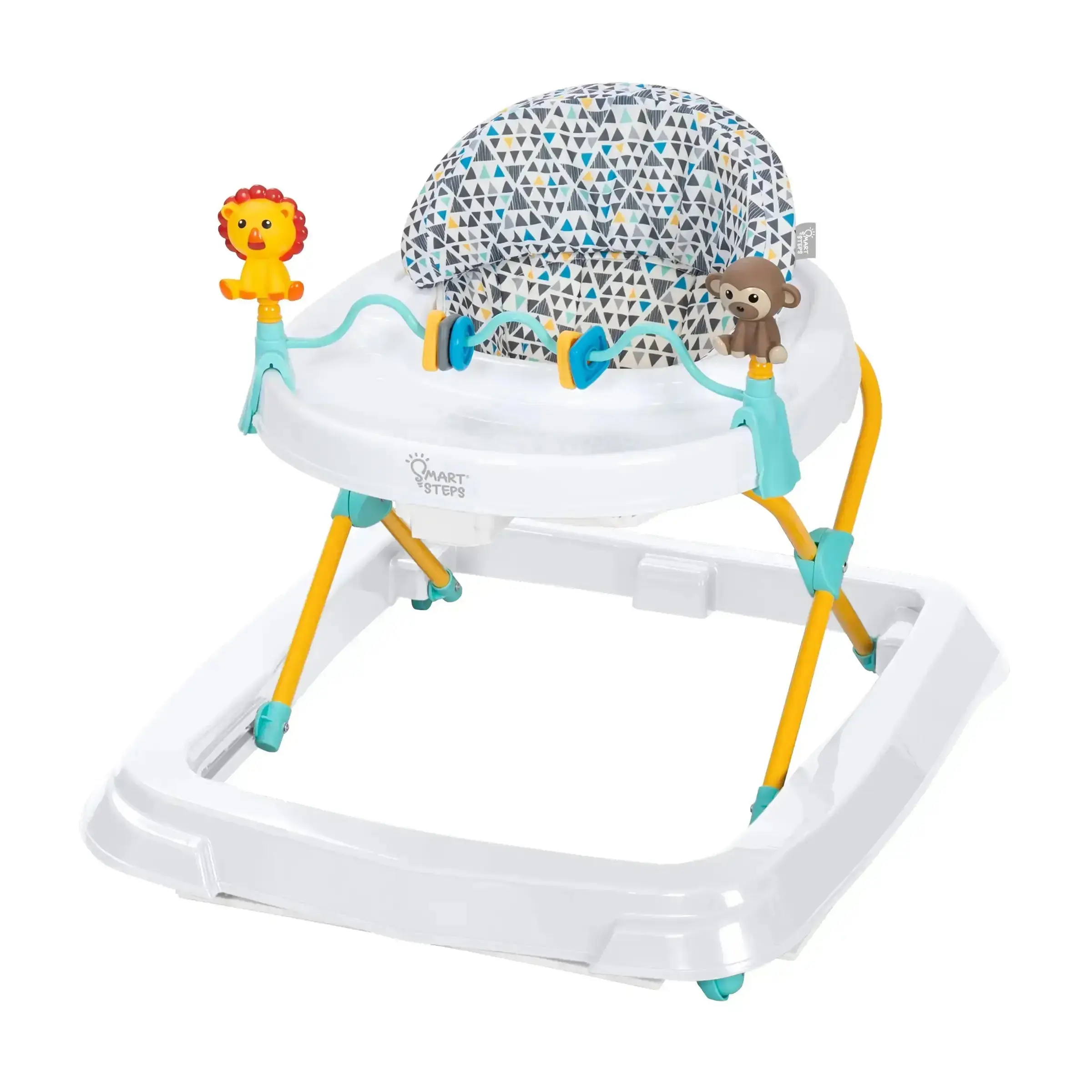 Smart Steps® Trend Foldable Activity Walker w/ Removable STEM Learning Developmental Toy Bar
